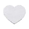 Craft Express Sublimation Heart Shaped Sequin Patches, 2ct.